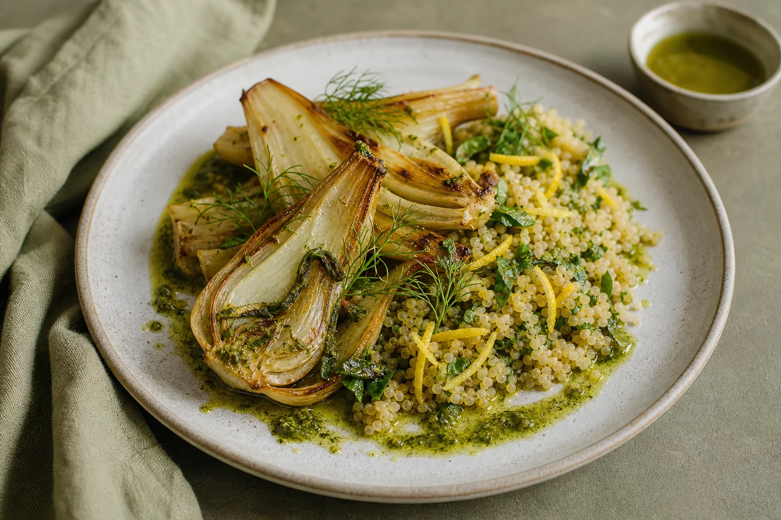 Roasted fennel
